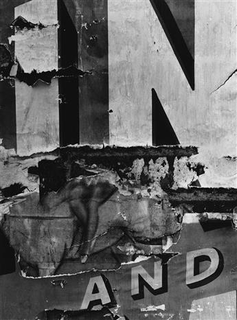 AARON SISKIND (1903-1991) A suite of 10 abstract expressionist photographs.